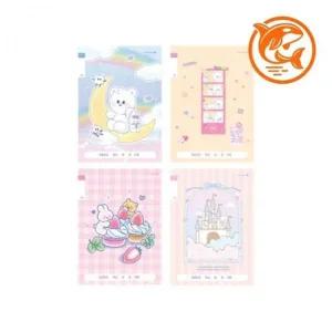 [셀러에이드]노트 10권 아기자기 귀여운 캐릭터 초등학생 학용품 A4노트 설교노트