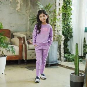 [하프클럽/아쿠아티카]아쿠아티카 키즈 여아동복세트 AQKT12 퍼플