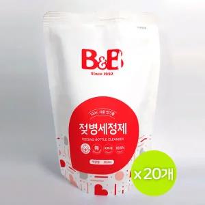 비앤비 젖병세정제 액상 (리필형) 500ml x 20개