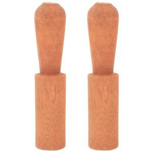 2Pcs 명상 그릇 나무 스틱 노래 작은 부처님 사운드 스트라이커 말렛 맨