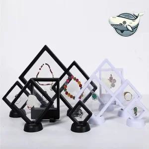 스타일리시한 액자형 주얼리 보관함 귀걸이 반지 PE액자 악세사리보관함 쥬얼리케이스