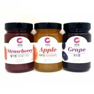 청정원 토스트 식빵 딸기잼 사과잼 포도잼 1개