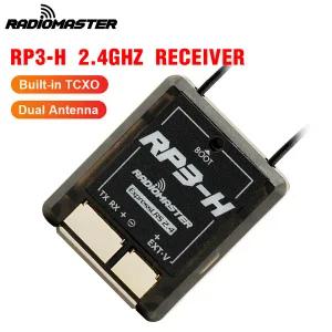 라디오마스터 RP3-H 리시버 듀얼 안테나 NEXUS 헬기 비행 컨트롤러와 호환 가능 24GHz