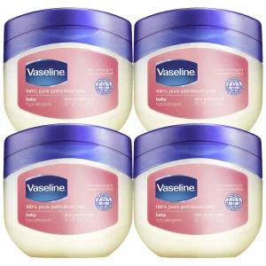 바세린 베이비 아기 Vaseline 퓨어 페트롤리움 젤리 대용량 368g 4개