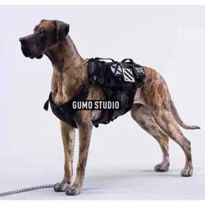 사냥개 갑옷 보호복 조끼 물림방지 목 보호 강아지 개