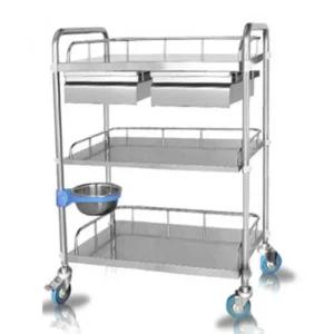 의료용 카트 드레싱 스텐 드레싱카 트롤리 트레이 다용도