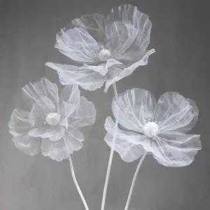 자이언트 조화 대형 큰 플라워 꽃 웨딩 포토존 소품 실크