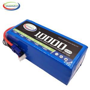 RC 드론 헬리콥터 쿼드콥터 비행기용 LiPo 배터리 6S 22.2V 1800 2200 3500 6000 10000 12000mAh 30C 40C 6