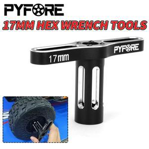 알루미늄 합금 금속 17MM 휠 육각  도구 팝너트 슬리브 RC 자동차 1/8 1/10 오프로드 몬스터 트럭 크롤러