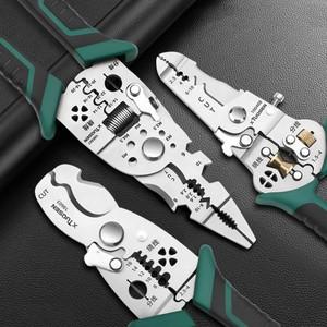 고탄소강 와이어 스트리핑 미끄럼 방지   기술자 크림프 편안한 손  집게