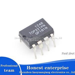 10PCS   일자 플러그 TOP221PN DIP-8 수입 스위칭 전원 관리 IC 싱글 포함 BOM