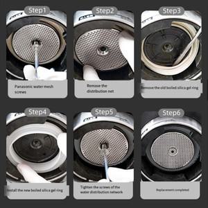 [호환제품] UN2개 샤워 스크린  실리콘 링 54Mm [브레빌 호환용품] Sage 에스프레소 머신과 호환 가능