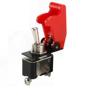 ETEN1021 250V 15A 토글 스위치 2핀 2포지션 SPST 로커 레드 커버 자동차 해양 업소용 산업용