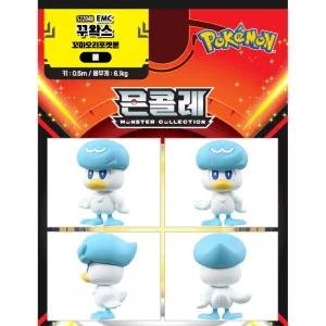 포켓몬 몬콜레 피규어 오리 꾸왁스 마스터 포켓몬장식 하이퍼 포켓몬트레이너 몬스터