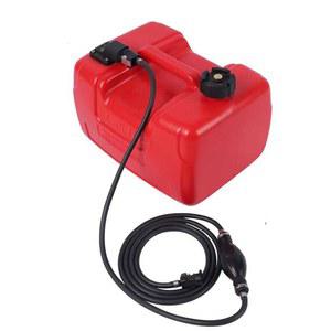 통 12L 보트 선외기 파이프 탱크 호스 해양 12리터 예비 기름통