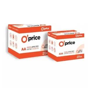 프리미엄 알카라인 건전지 AA 20입+AAA 20입 (총 40개입)