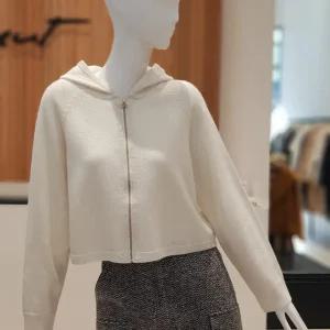 지컷 후드 니트 가디건 7225150600