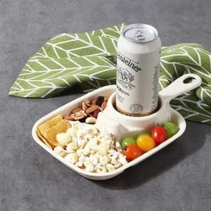 손잡이 사각4칸 어린이식판 다이어트 아이 가정용급식판 어린이집_23680485