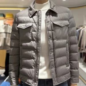 현대목동점 헤지스 남성 경량 구스다운 패딩 트러커 HZJU5D682G2