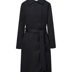 헤지스 여성 24FW 역시즌논퀼팅 체크안감 롱 중량 구스다운 1532047 085 90 HSJU4D910N2