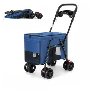 중형견 유모차 개모차 접이식 반려견 경량 저상형