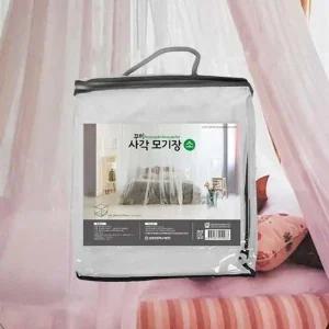 침대용 사각 모기장 SJ-0263 소(280 꾸미사각모기장소0263 생활용품 생활소품
