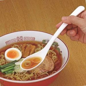 수저 숟가락 면요리 일본산 롱 우동 국물 스푼 2P 세트