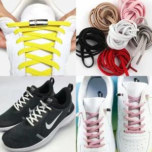 신발끈 클립 자석 고무줄 운동화끈 매듭없는 무매듭 늘어나는 실리콘