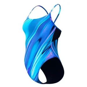 [하프클럽/]스피도 2025 여자 원피스 수영복 U113537 체형커버수영복