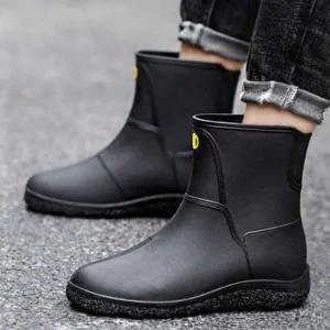 남자 레인부츠 방수 작업화 앵클부츠 캐주얼