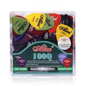 고급 기타 우클렐레 피크 100개 세트