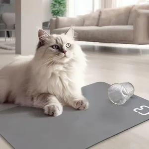 [골드스마일]식기 받침대 규조토 강아지 깔개매트 반려견 식탁 패드