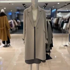 나이스클랍 테일러드 싱글 변형 코트 N244MWCA15