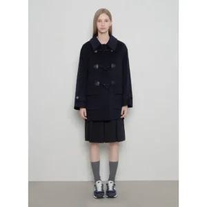 리스트 울 혼방 더플 하프 코트 TWHCTO82080