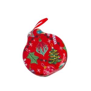 귀여운 분위기 크리스마스장식 캔디박스 소품케이스 금속포장