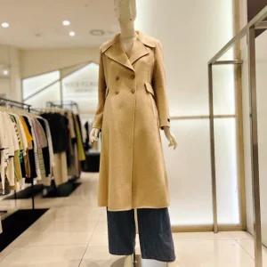 나이스클랍 A라인 더블 롱 코트 A244PWCA66