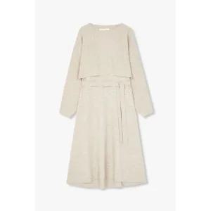 g-cut 지컷 레이어드 벨티드 니트 원피스 7255150107