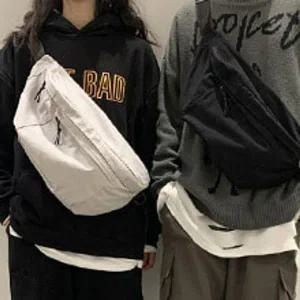 [하프클럽/]미니백 코튼 슬링백 가방 데일리 패션 바디쌕 힙색 모던