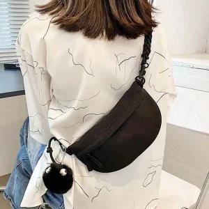 [하프클럽/]여성크로스백 여성 데일리백 힙색 패션 슬링백 스트릿 코디룩