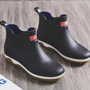 남자 레인부츠 방수용 첼시 작업 장화