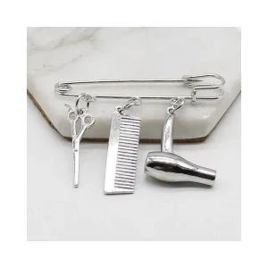 [콩심팥심]실버 브로치 미용사