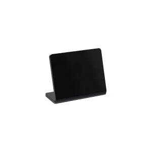 [셀러에이드]아크릴 안내판 미니 블랙 보드 L형 15x10cm 실내 광고판 정보게시판