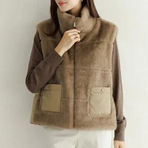 [THE BLACK] 부들퍼덕다운패딩베스트 VEE6010_YC