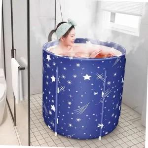 미니 성인 이동식 개인 사우나 접이식 반신욕기 욕조