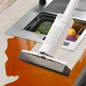 고품질 스펀지 싱크 미니밀대 간편탈수 화장실 펄프밀대 (WFFM14N)