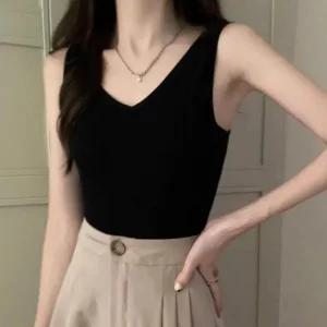 [라일리여성언더웨어] Rly 여성 기모 골지 나시 겨울 이너 런닝