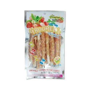 [콩심팥심]그루머스 치킨 우유껌 스틱 7p (강아지 간식)