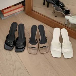 인기상품 모임 패션 여름 구두 여성 오픈 뮬 슬리퍼 형 하이힐 [WFJIXLY_251115]