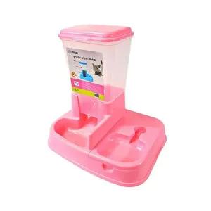 [콩심팥심]미어펫 반자동 급수식기 (핑크) (애완용 급식기)