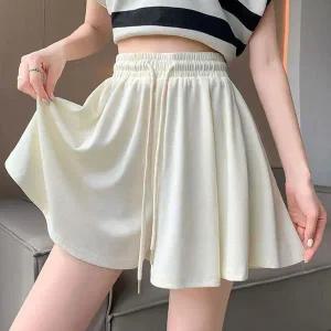 [하프클럽/셀러허브_여성트랜드패션]Rly 밴딩 플레어 치마 반바지 2color